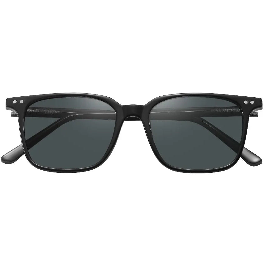Green Lion Carenzo Polarized Sunglasses UV400 Protection Lightweight Frame – Black