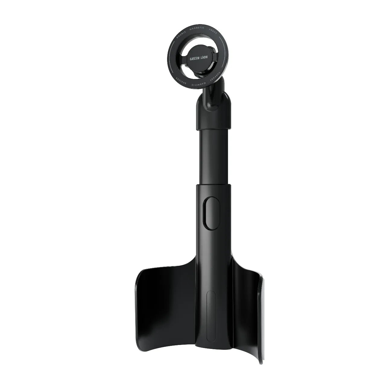 حامل الجوال Green Lion GX-62 MagSafe لحامل الأكواب مع ذراع قابل للتعديل – أسود