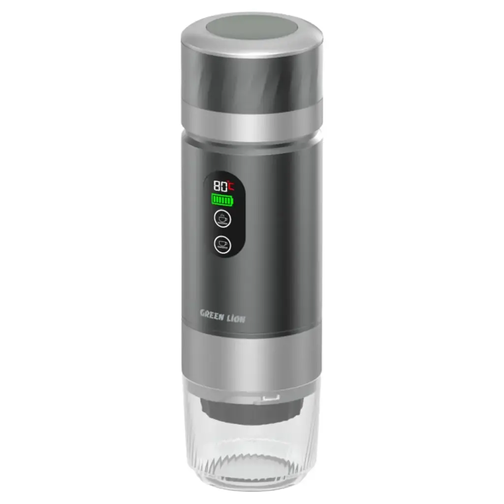 Green Lion Campinas Portable Coffee Maker 80ml - Gray