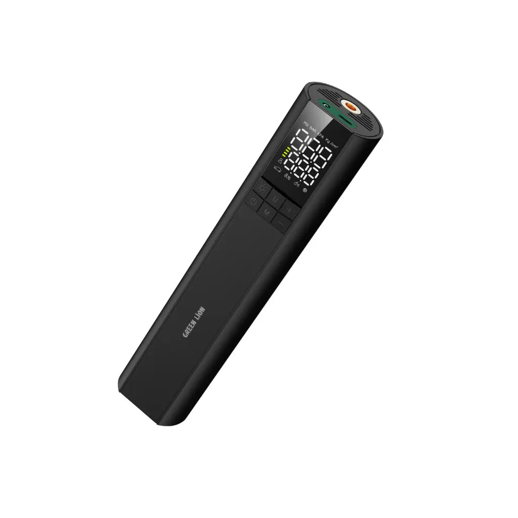 مضخة إطارات Green Lion GL-A3 بقوة 150 PSI - أسود