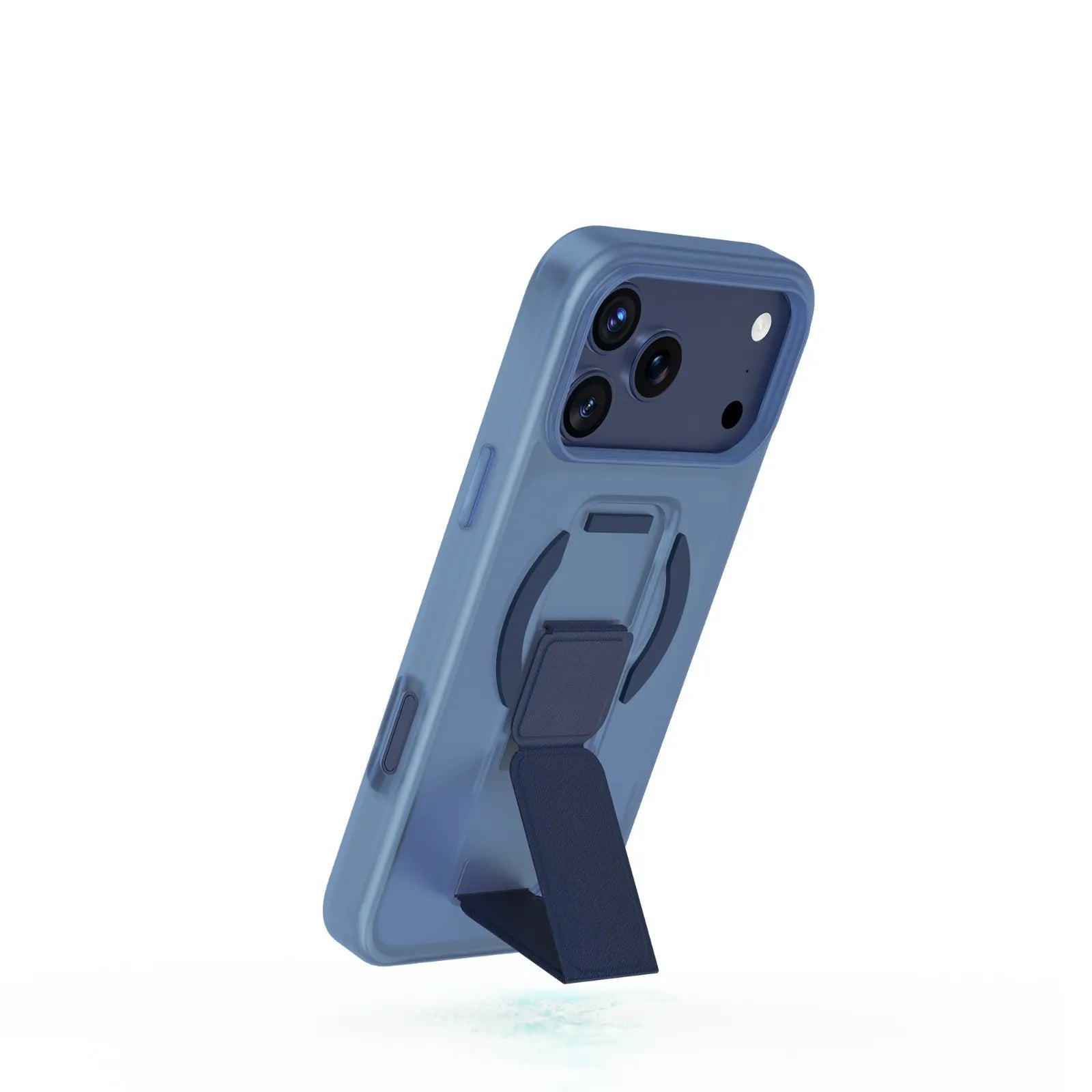 Green Lion Grip 360 MagSafe Case with Foldable Kickstand for iPhone 17 Pro Max – Blue