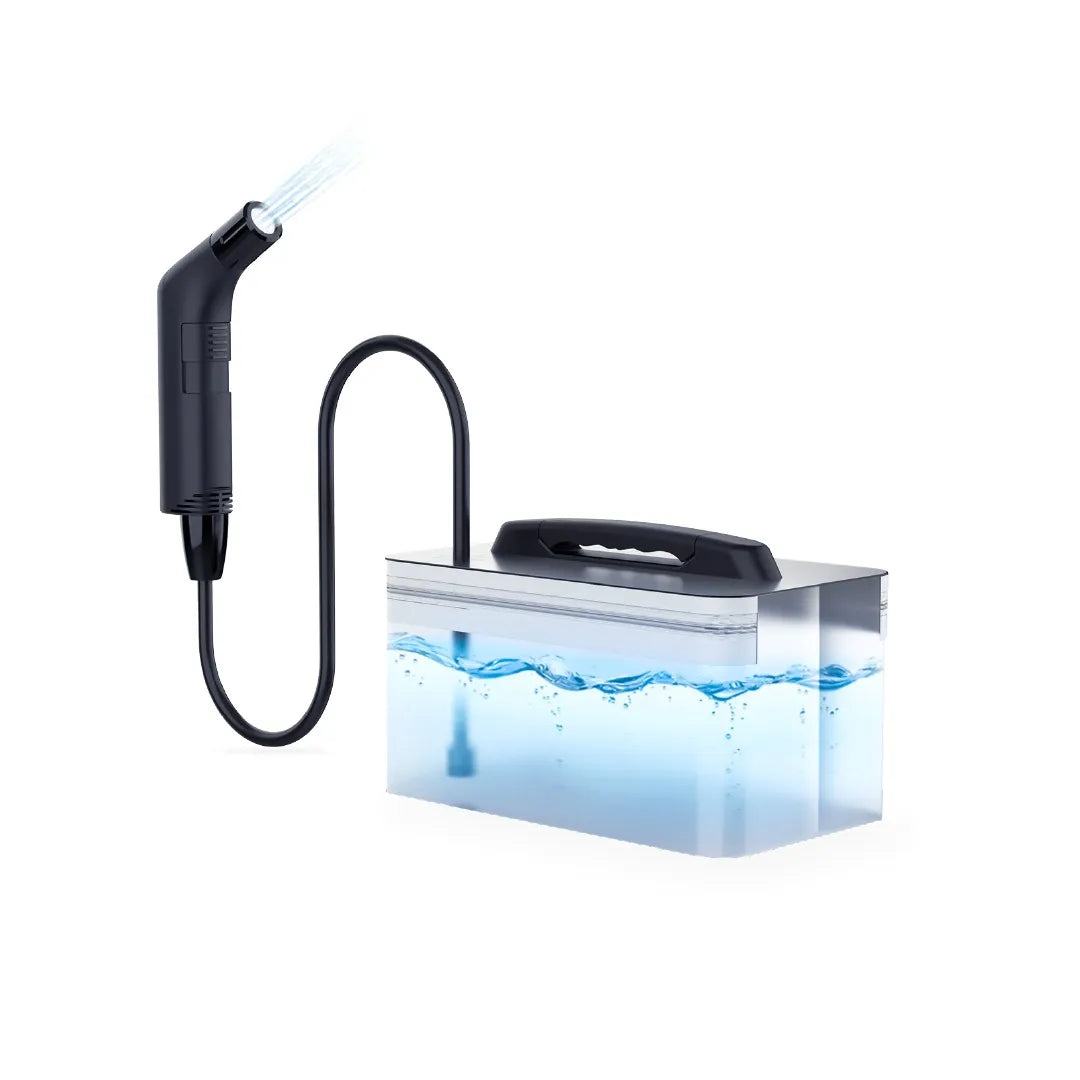 شطاف Green Lion Portable Travel Bidet المحمول بسعة 2.3 لتر للنظافة الشخصية – أسود