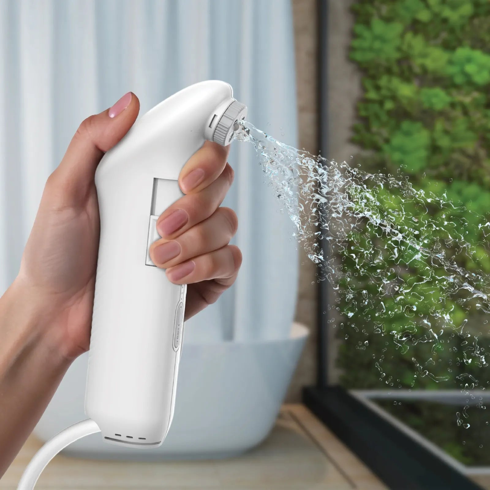 Green Lion Portable Travel Bidet Pro 2.3L Dual Spray Modes – White