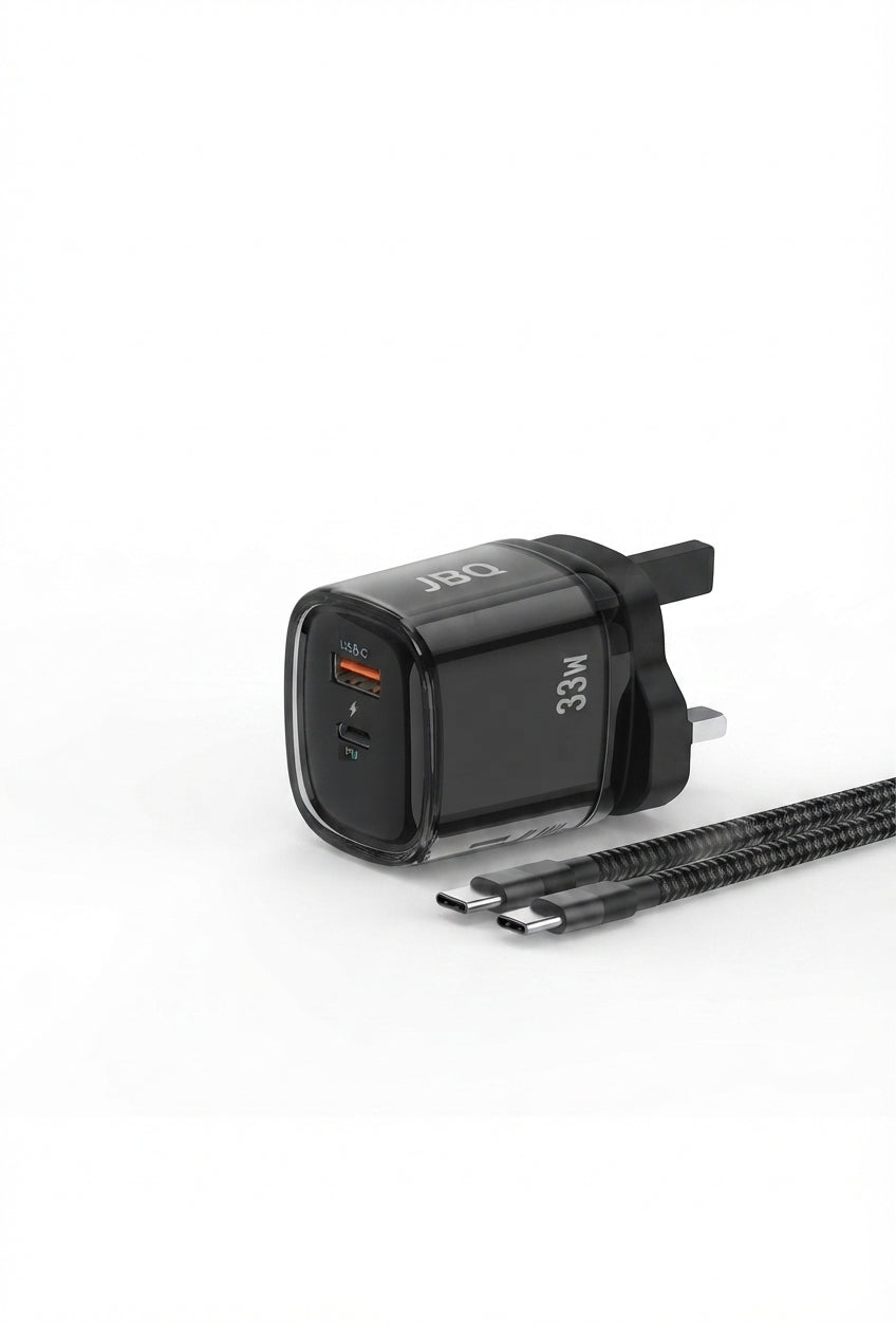 JBQ ENERGIZE FAST CHARGER 33PD WITH DUAL OUTPUT PORTS C433072