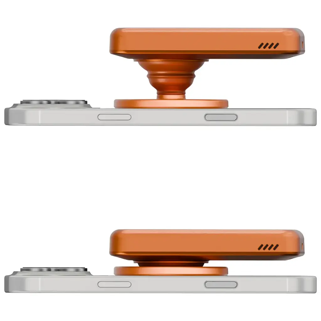باور بانك Green Lion Grip Mag بسعة 5000mAh و PD 30W - أسود