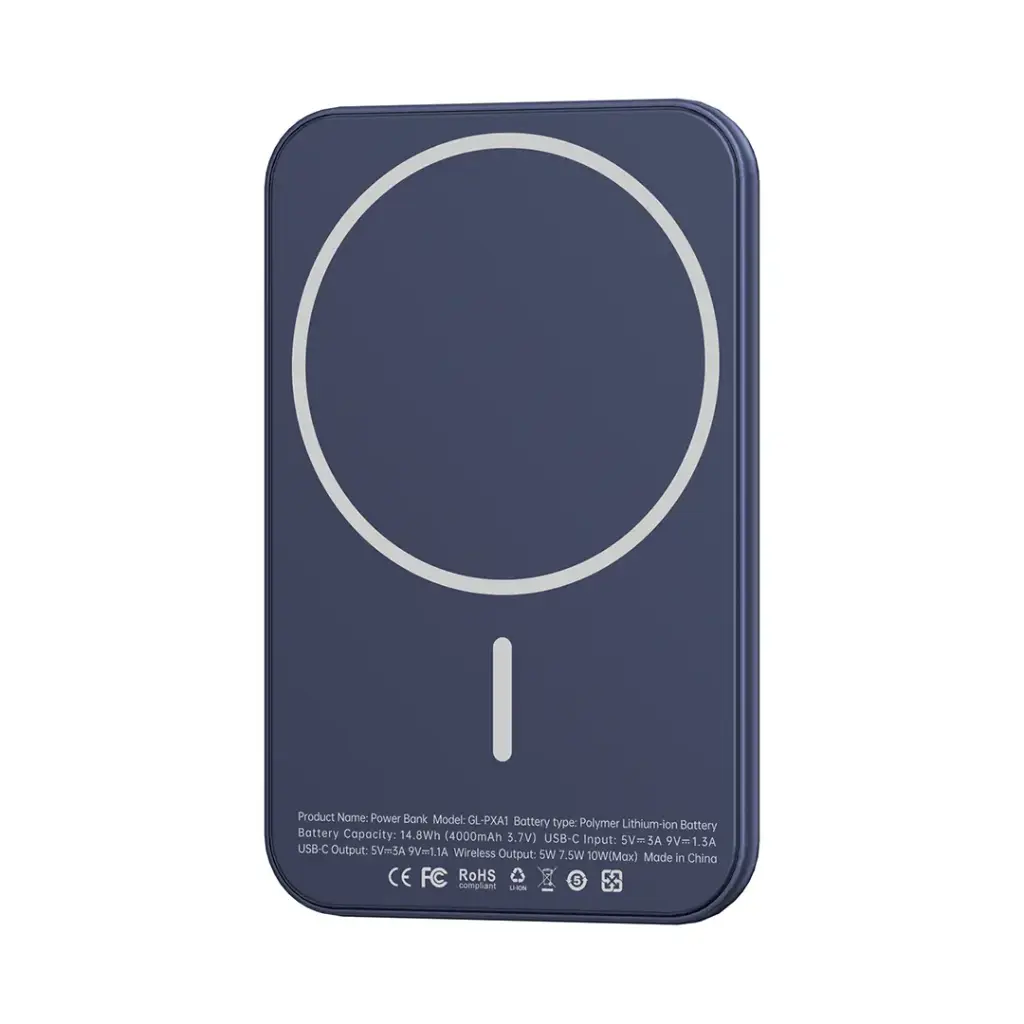 باور بانك Green Lion Ultra Slim Mag بسعة 4000mAh