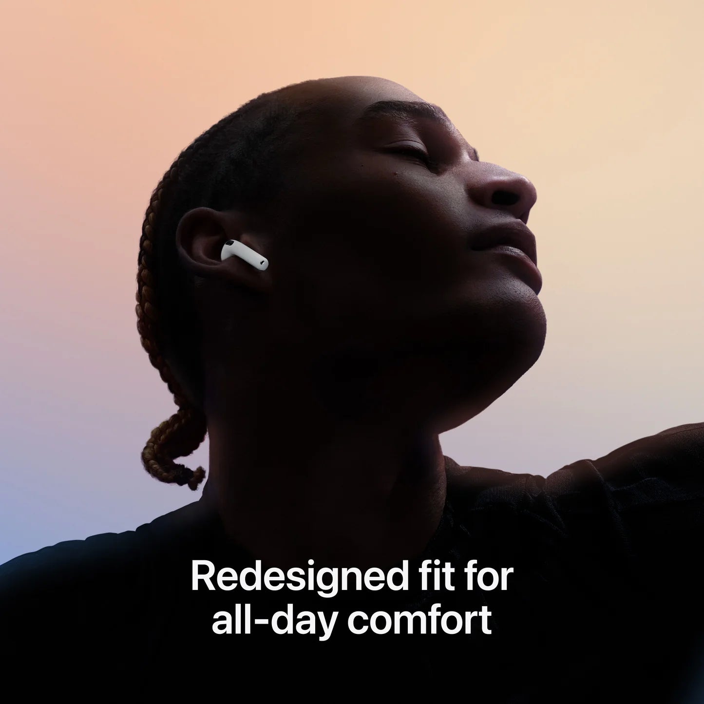 Apple AirPods 4 A3055-A3056-A3059 - with Active Noise Cancellation (ANC) and Wireless USB-C Charging Case – White