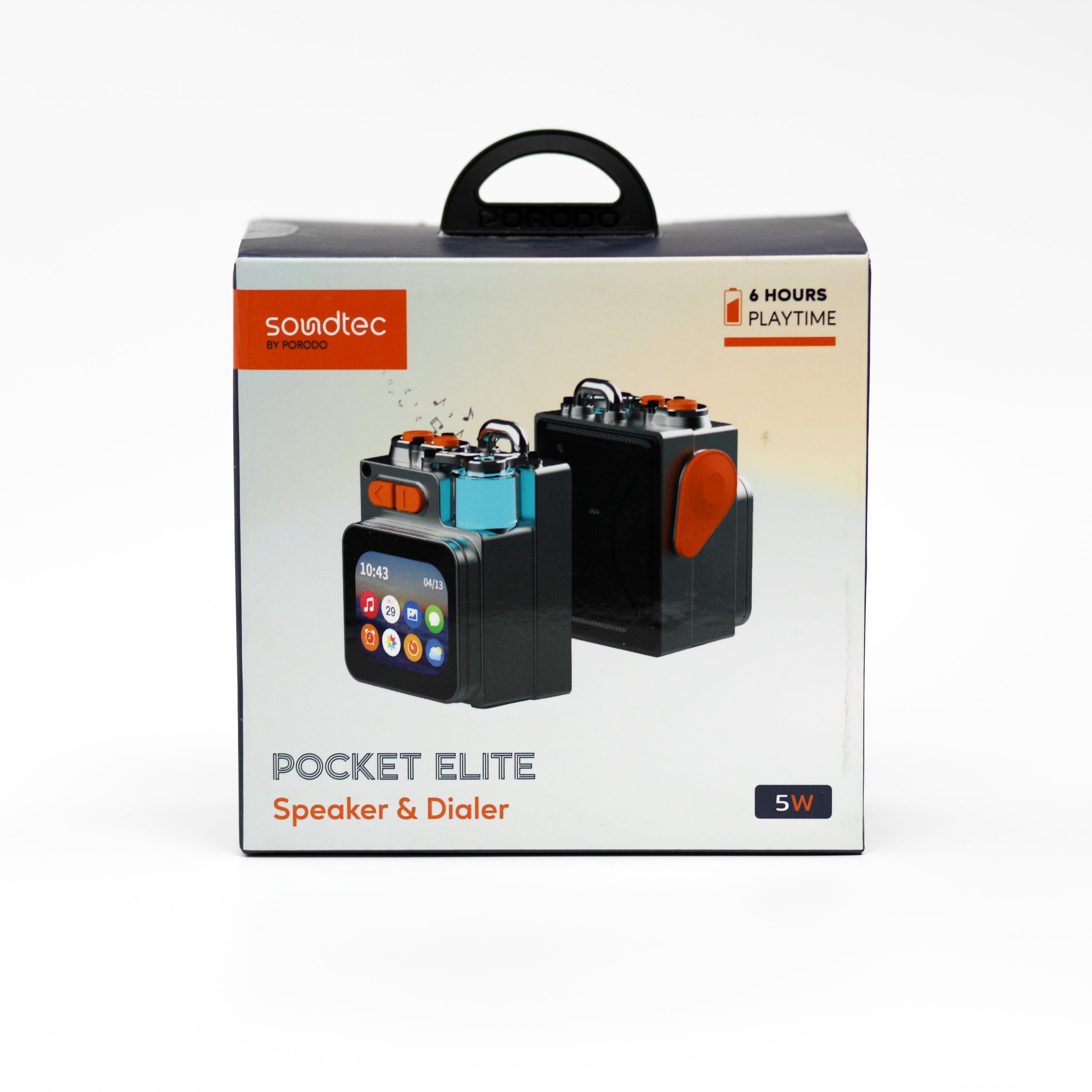 سماعة بلوتوث محمولة Soundtec Pocket Elite مع خاصية الاتصال