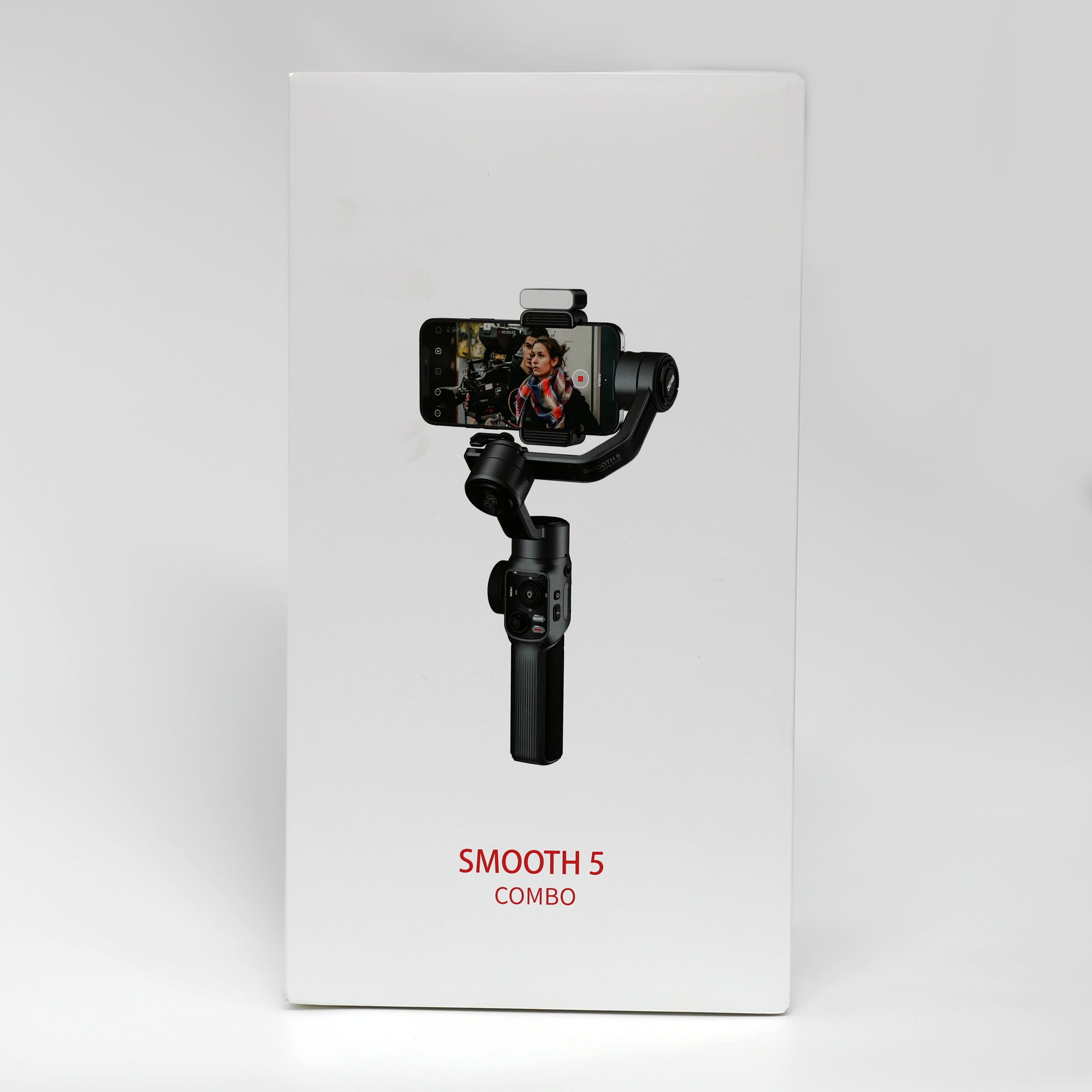 جيمبال Zhiyun Smooth 5 Combo لتثبيت تصوير الهاتف – مثبت احترافي ثلاثي المحاور