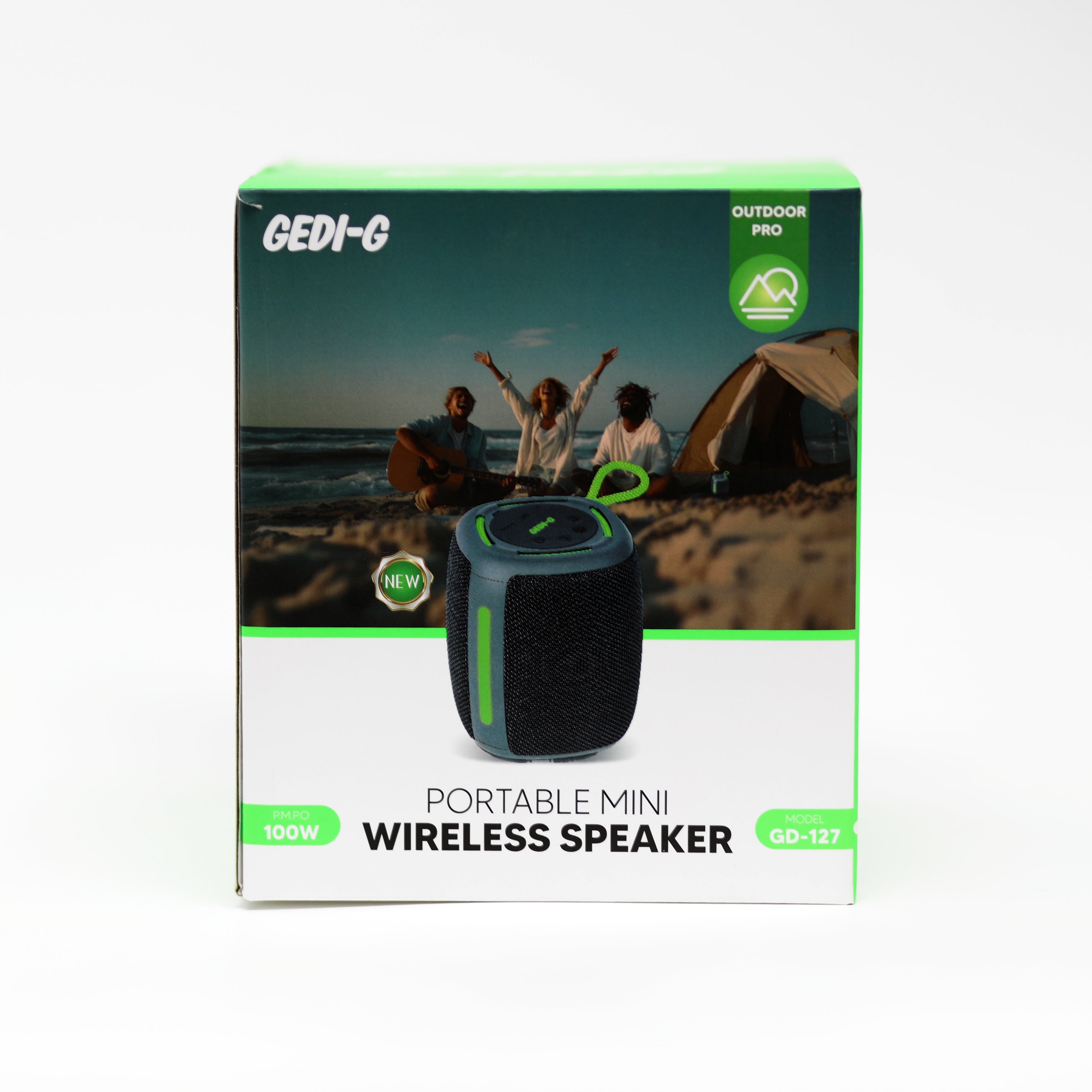 سماعة بلوتوث محمولة صغيرة GEDI-G GD-127 للاستخدام الخارجي