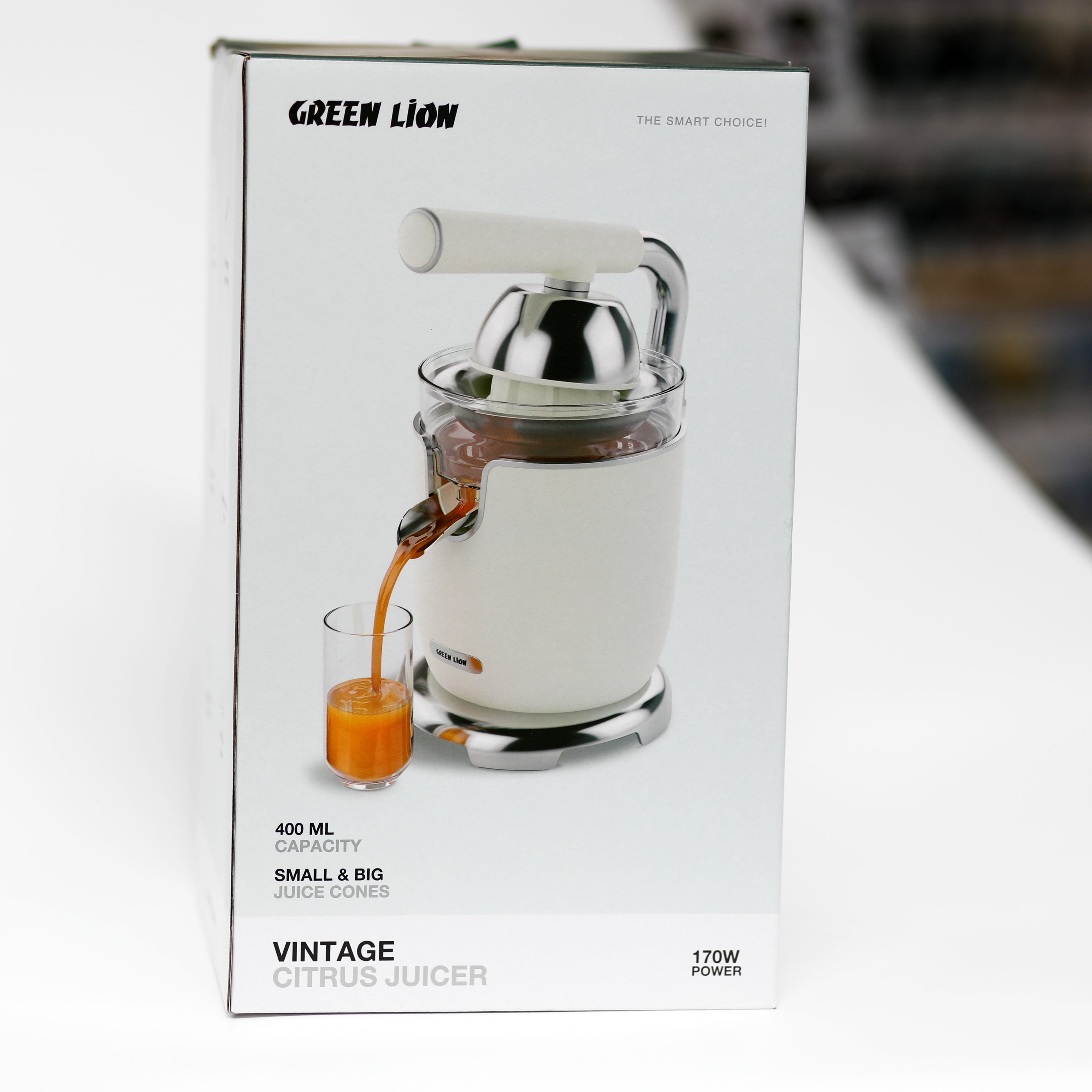 عصارة حمضيات Green Lion Vintage بسعة 400 مل – قوة 170 واط