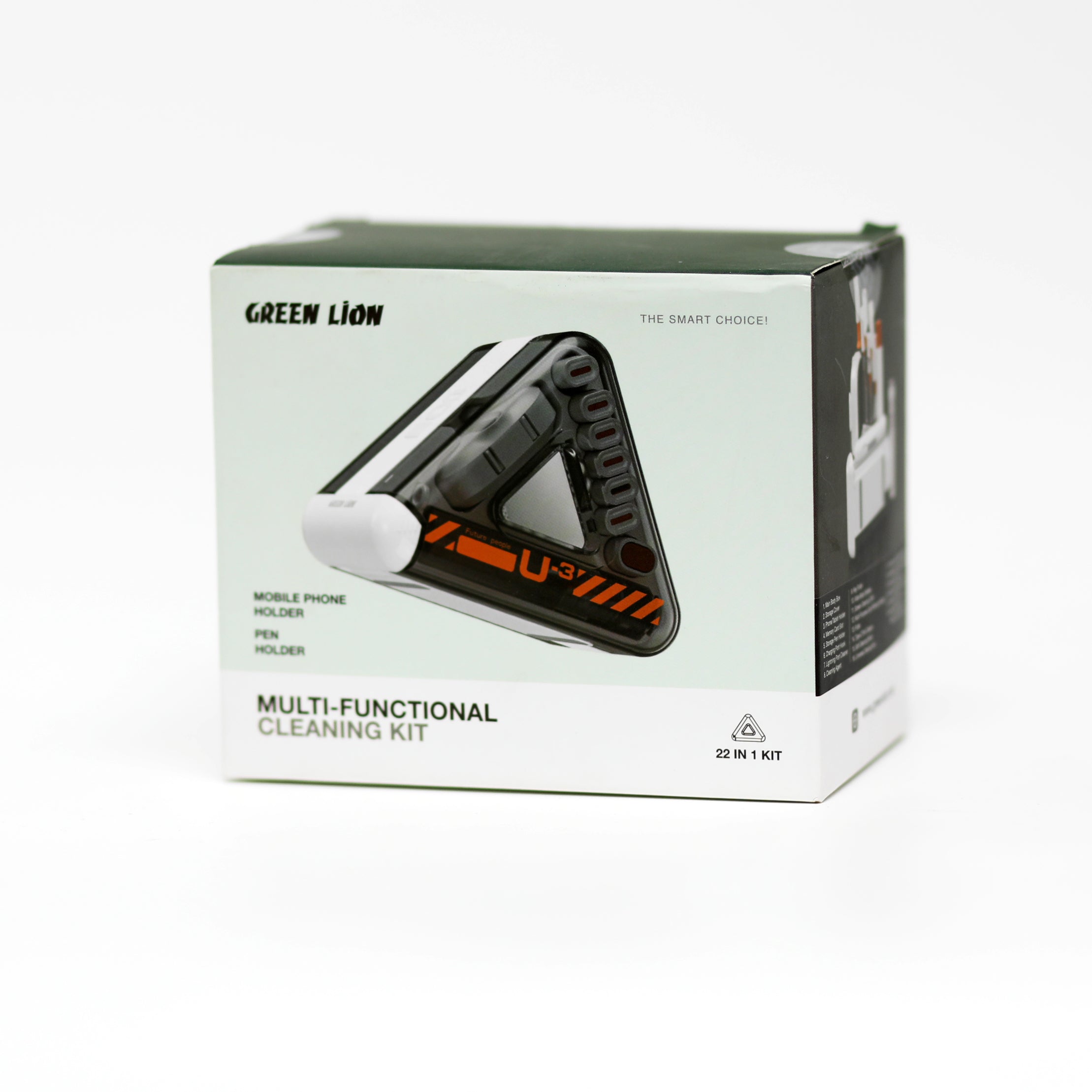 عدة تنظيف إلكترونيات Green Lion متعددة الاستخدامات 22 في 1 للهواتف واللابتوبات