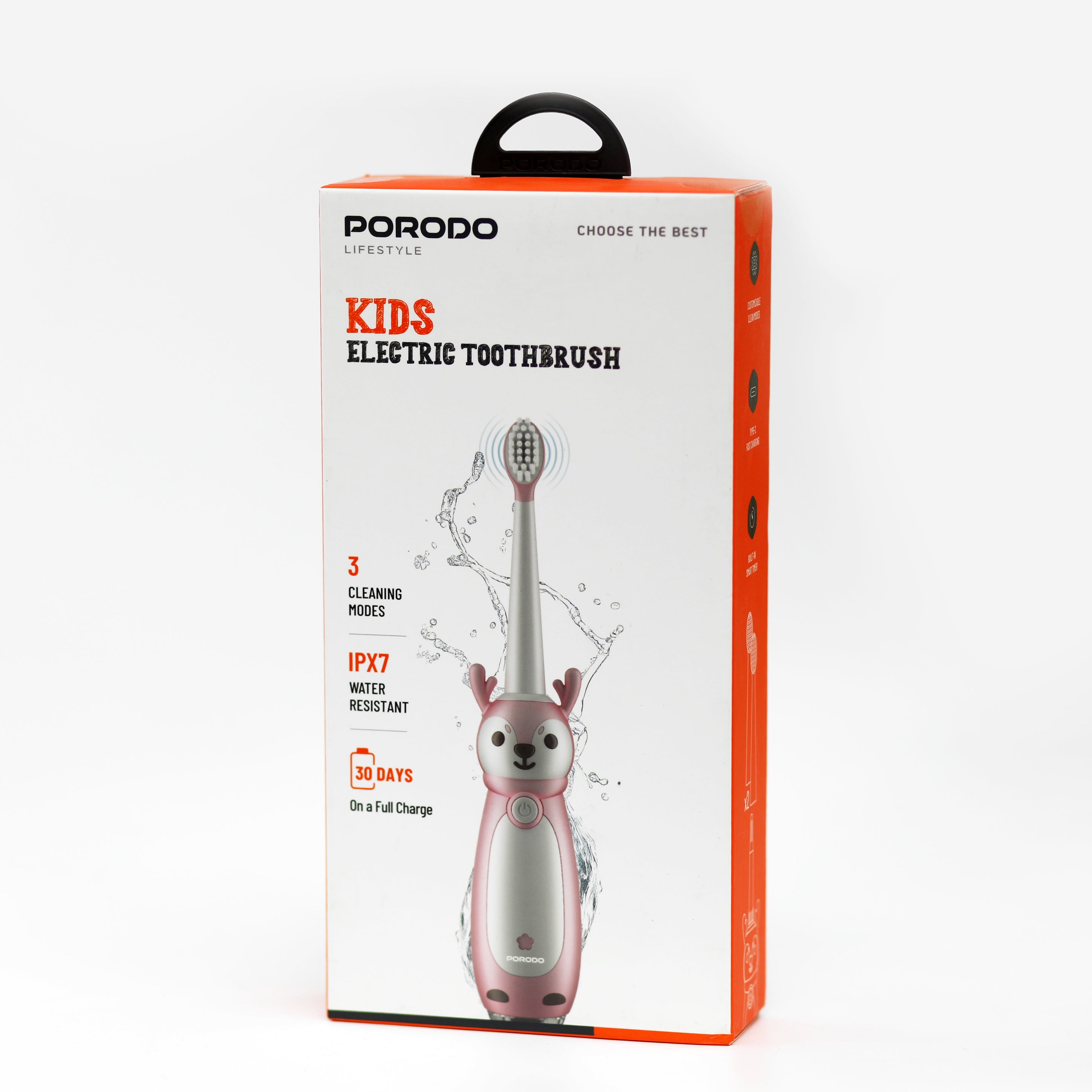 فرشاة أسنان كهربائية للأطفال Porodo Kids Sonic Toothbrush