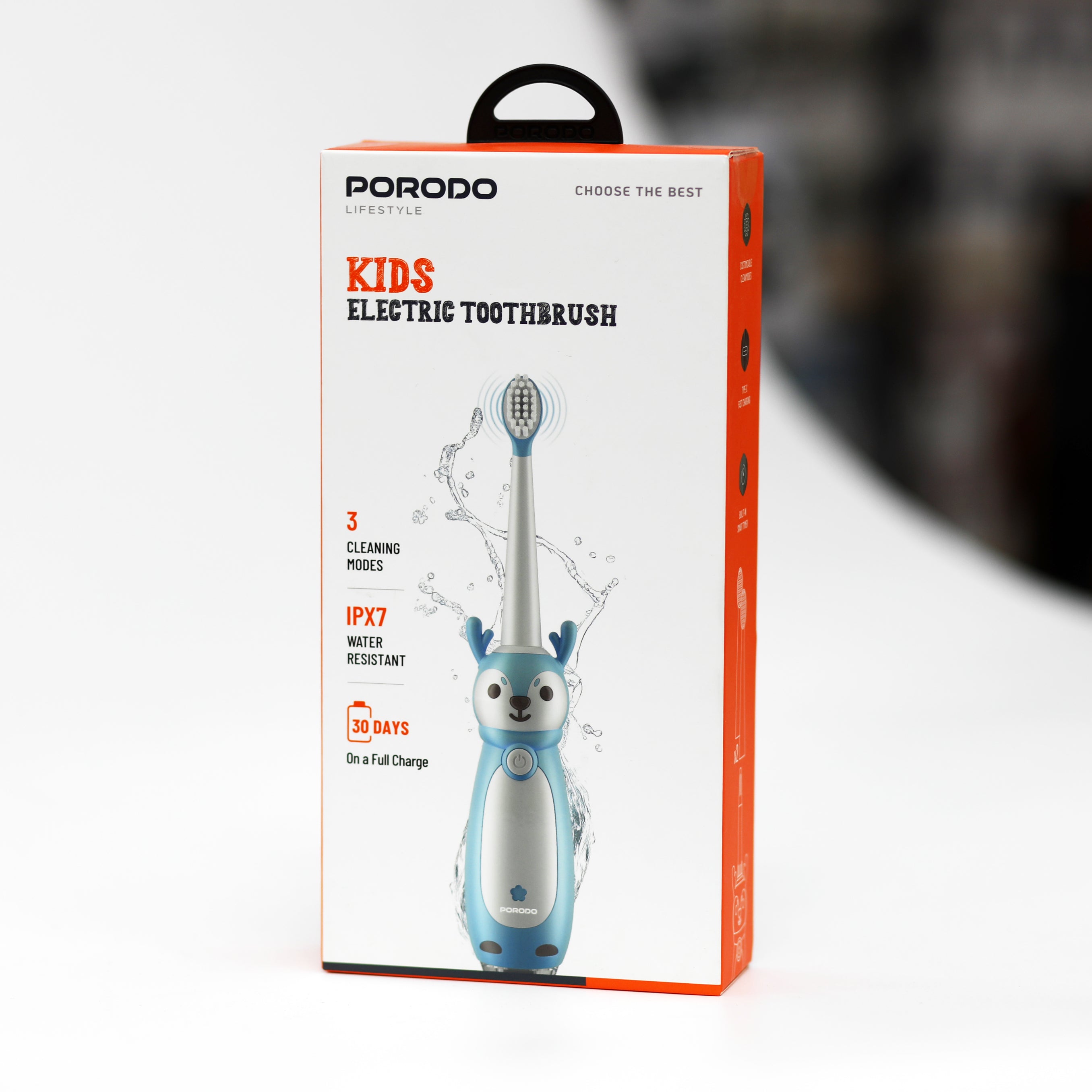 فرشاة أسنان كهربائية للأطفال Porodo Kids Sonic Toothbrush