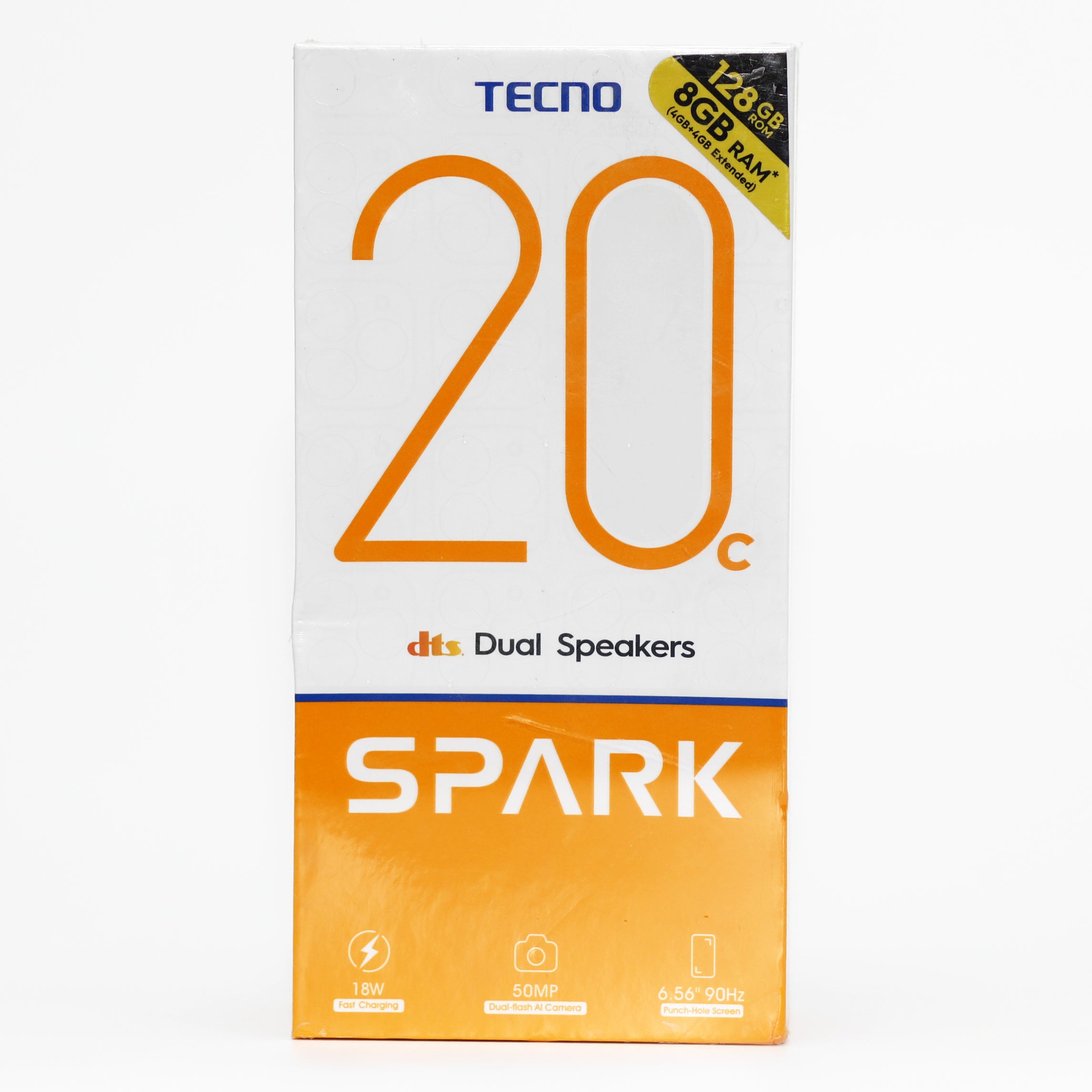 Tecno Spark 20C Smartphone 128GB 8GB RAM 6.6" 90Hz 50MP Camera
