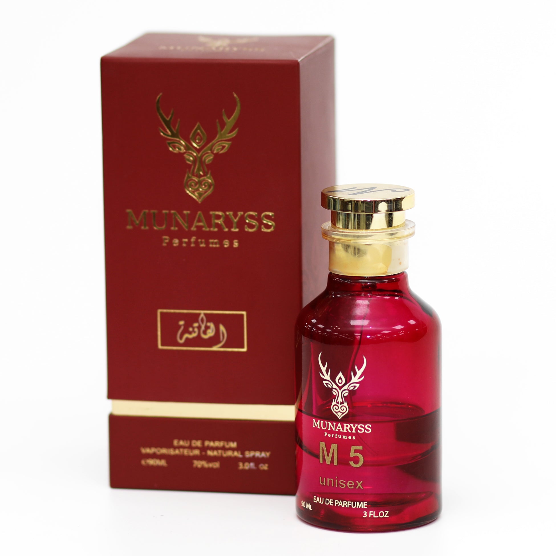MUNARYSS M5 Eau De Parfum Unisex 90ml Long Lasting Luxury Fragrance