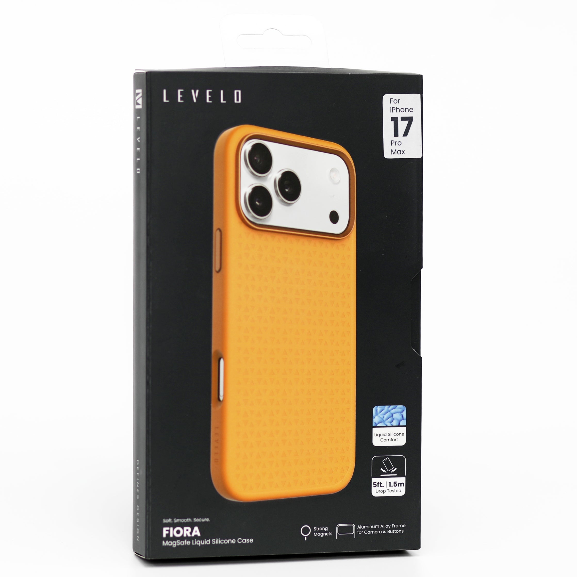 LEVELO Fiora MagSafe Liquid Silicone Case – iPhone 17 Pro Max