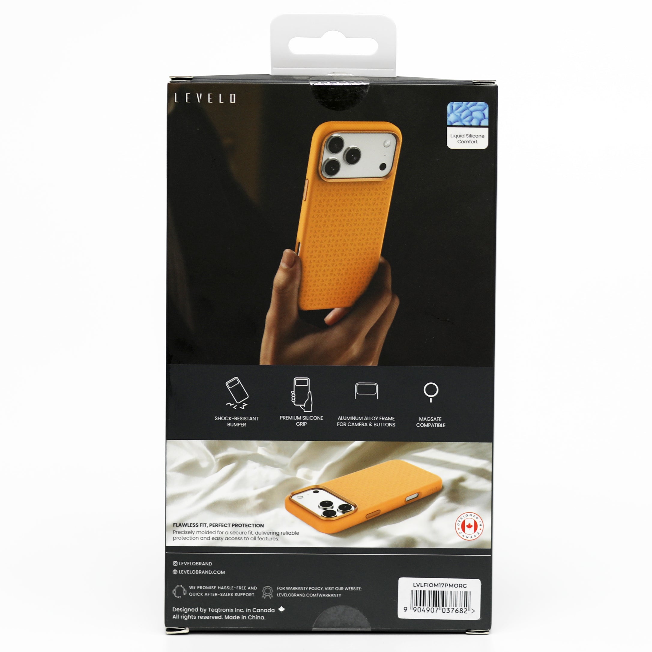 LEVELO Fiora MagSafe Liquid Silicone Case – iPhone 17 Pro Max