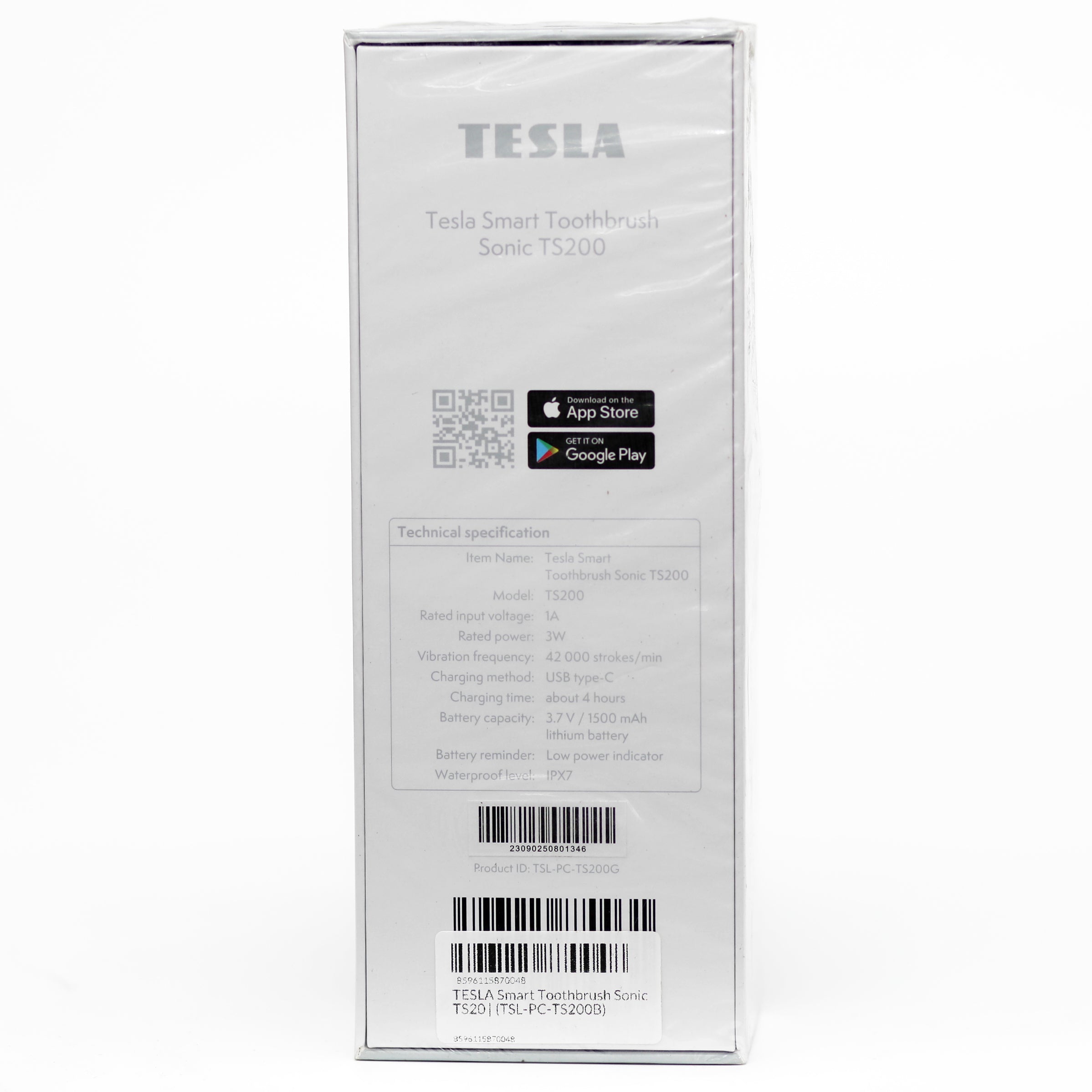 Tesla Smart Sonic Toothbrush TS200 Electric USB-C Waterproof