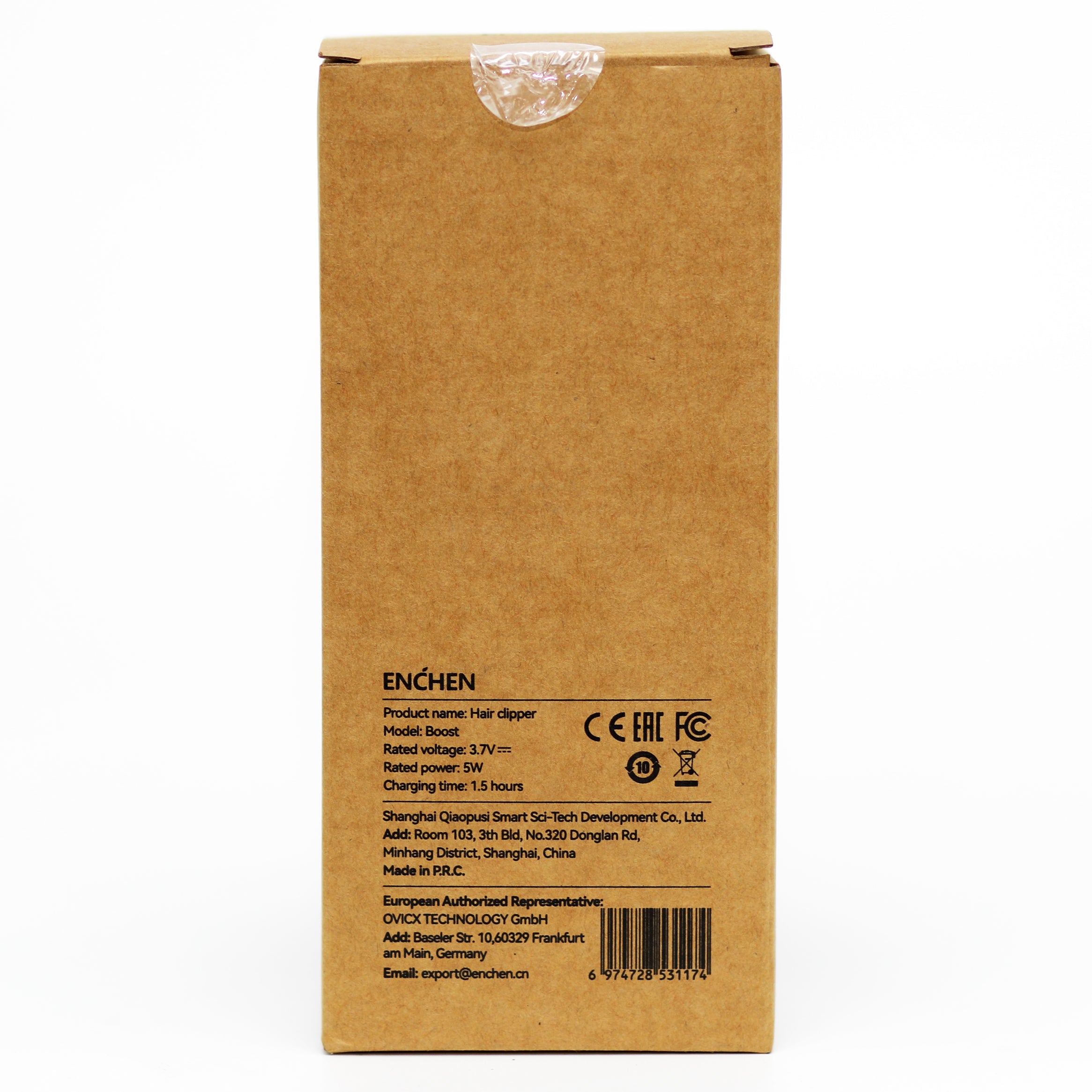 ENCHEN Boost Hair Clipper Dual Speed Electric Trimmer for Men