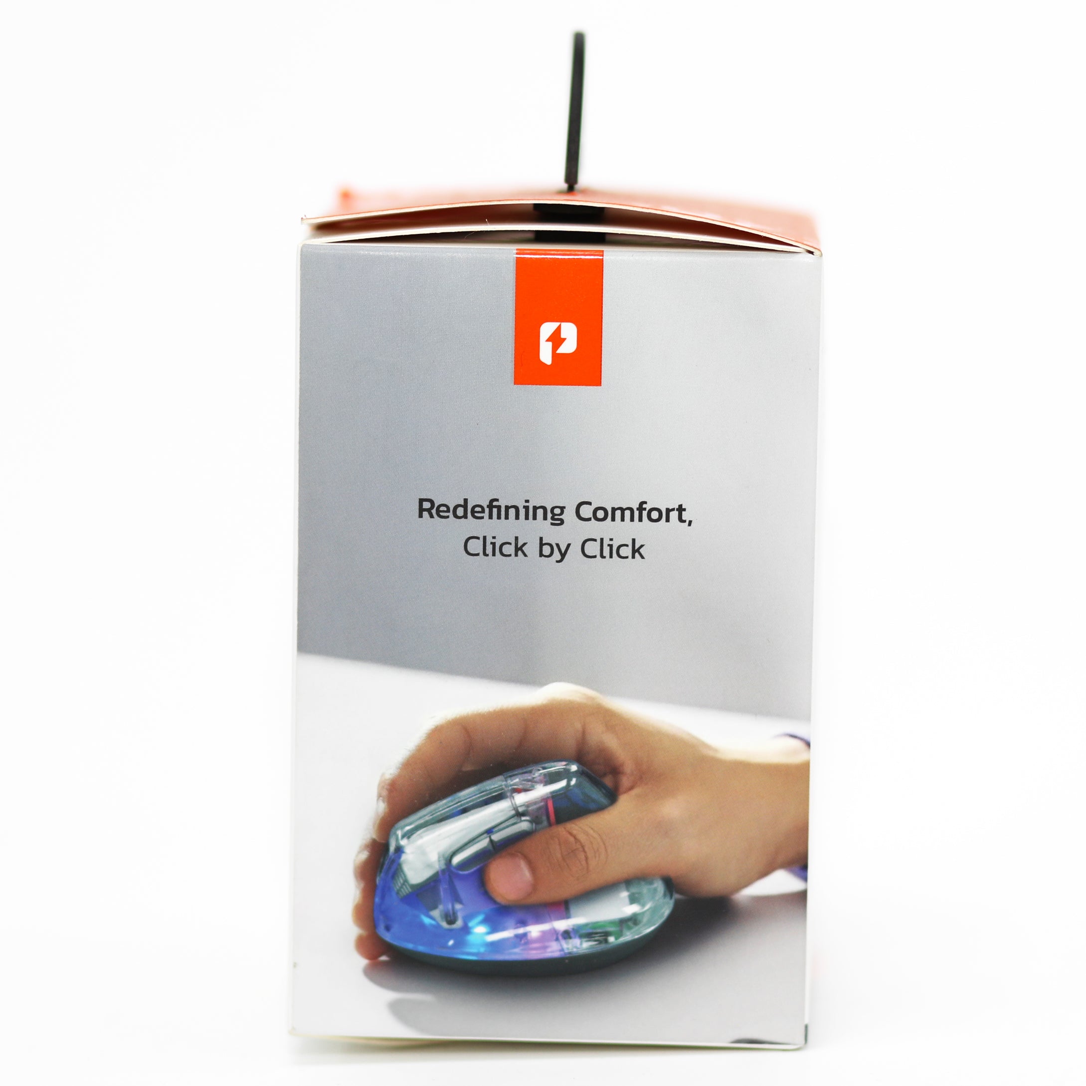 Porodo Vertical Wireless Mouse 4800 DPI Dual Mode Bluetooth & 2.4GHz