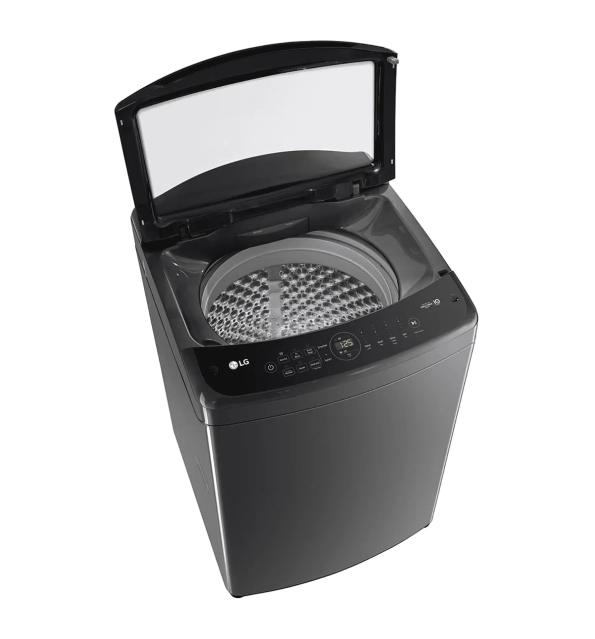 Washing Machine Lg 17 Kg Top Load Fully Automatic Inverter Motor Touch Control Color Black Model T17H3Sdht2A