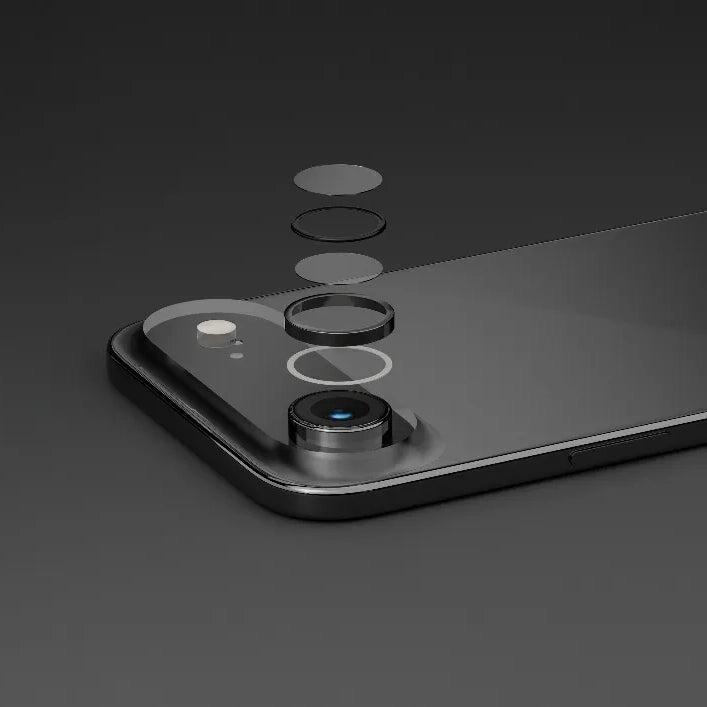 حماية عدسة كاميرا iPhone 17 LucentUno – شفافية 99% ومقاومة للخدوش من Levelo (ليفيلو)