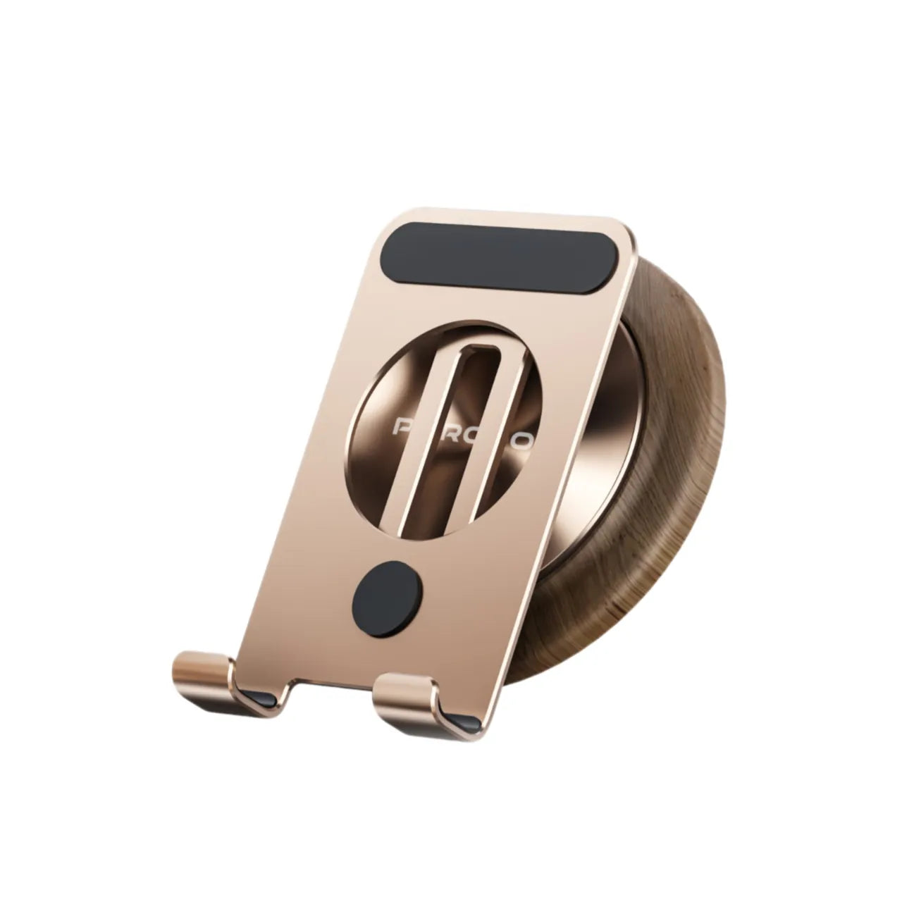 Porodo 360° Rotatable Folding Mobile & Tablet Stand – Aluminum Alloy