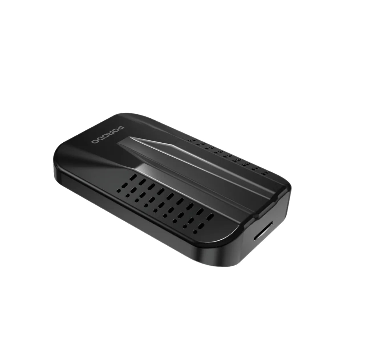 Wireless CarPlay Adapter Android 12 128GB USB-C Built-in – Black - Porodo