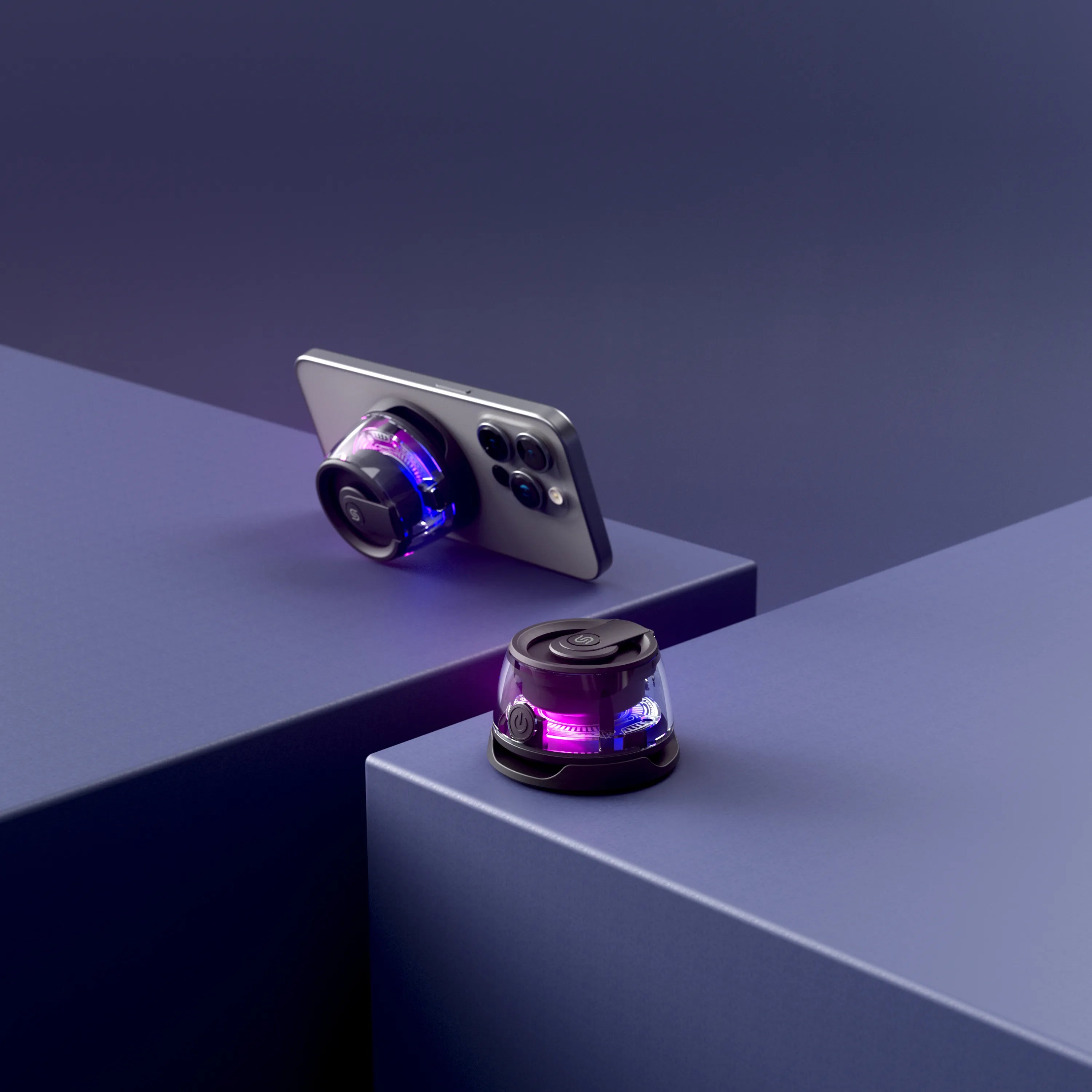 Magnetic RGB Mini Speaker 3W Portable Bluetooth Speaker – Porodo Soundtec Charme