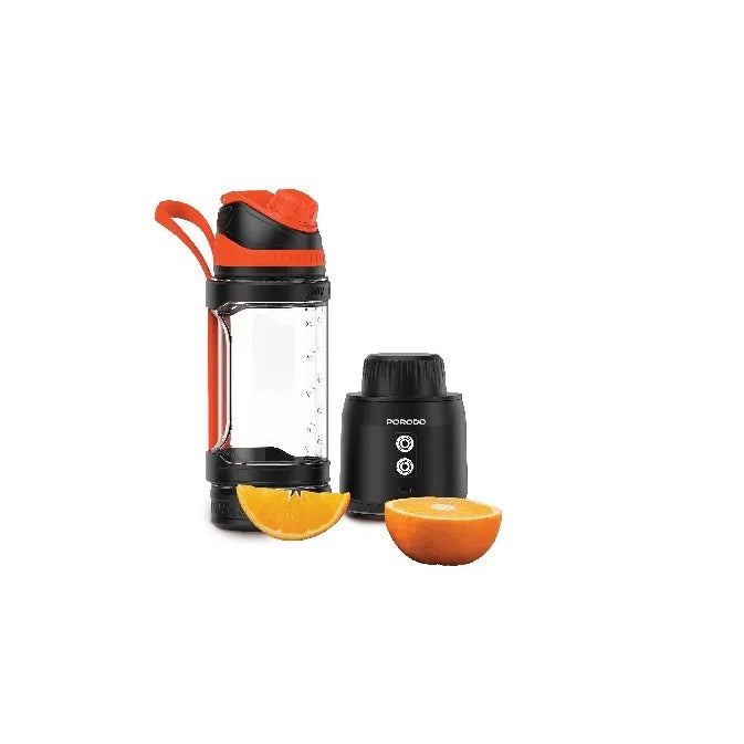 Portable Dual Spin Blender Bottle with USB Charging & 700ml Capacity – Porodo Lifestyle