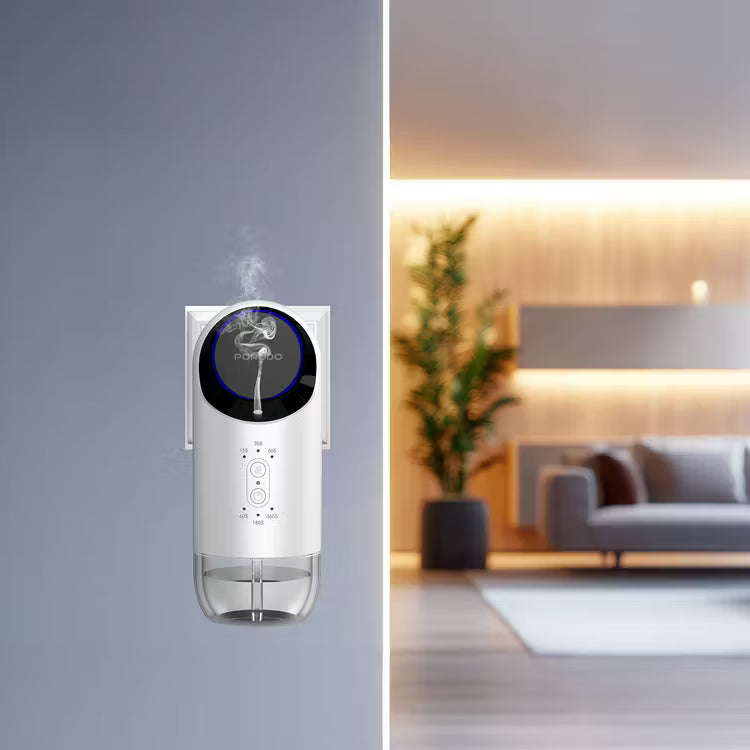 جهاز Porodo Wall Plug-In لتعطير الجو بالزيوت العطرية بسعة 120 مل