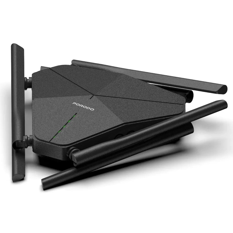4G LTE Dual Band Portable WiFi Router with External Antennas & 4000mAh Battery – Porodo