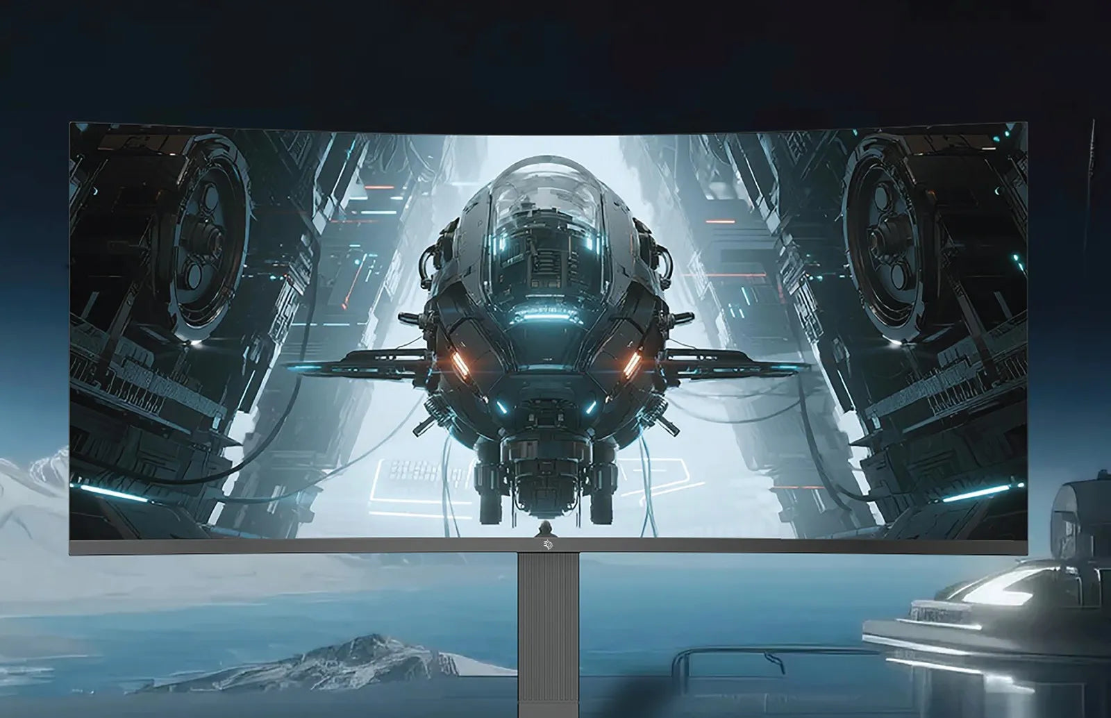 شاشة جيمينج منحنية 34 بوصة Ultra-Wide QHD بتردد 200Hz – بورودو Porodo Gaming