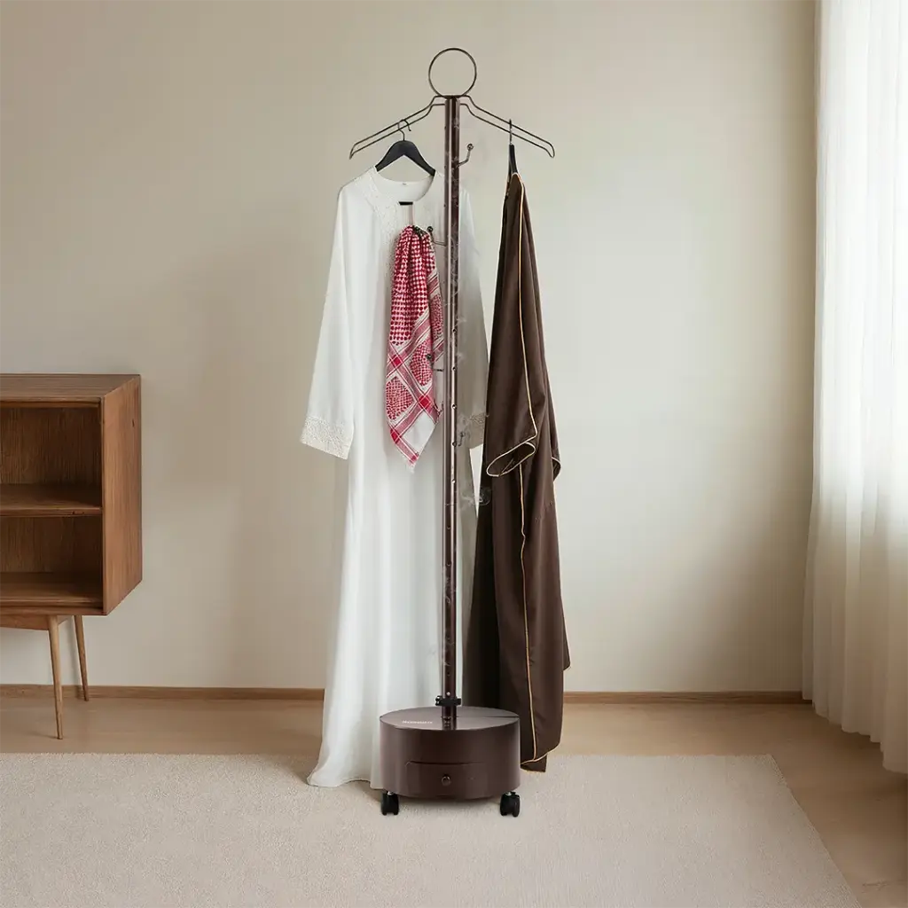 Porodo Lifestyle cloth Hanger with Storage Tray & Wheels