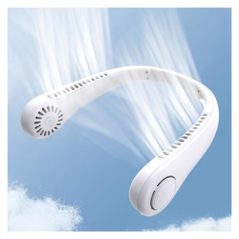 LEAFLESS HANGING NECK FAN V1 Support Wireless + 3.5mm audio interface