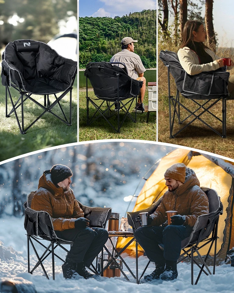 Heated Camping Chair, Oversized Camping Chairs