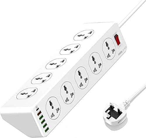POWER SOCKET 2500W 2M USB-C / 2 USB-A