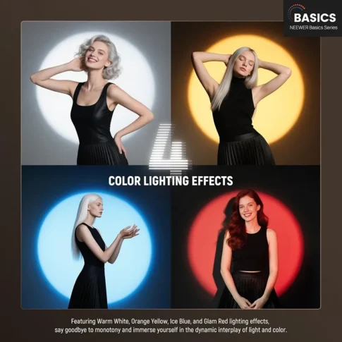 Four-color imaging portable flashight M10