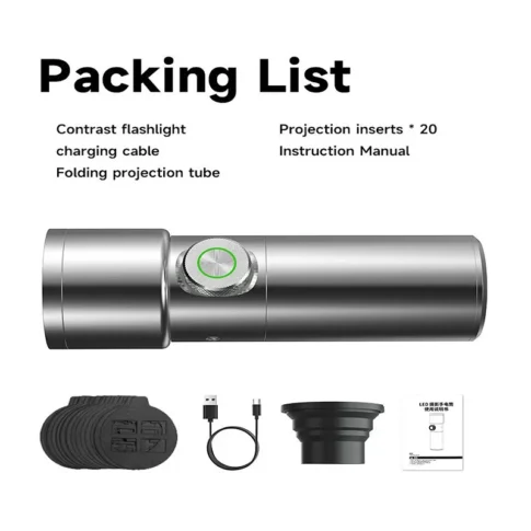 Four-color imaging portable flashight M10