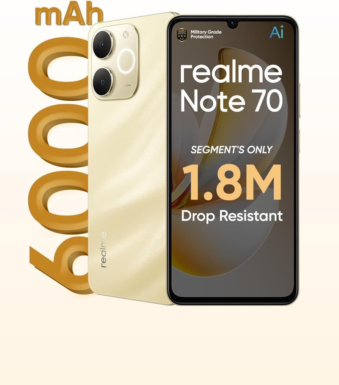 REALME NOTE 70 4GB RAM 128GB 6000MAH