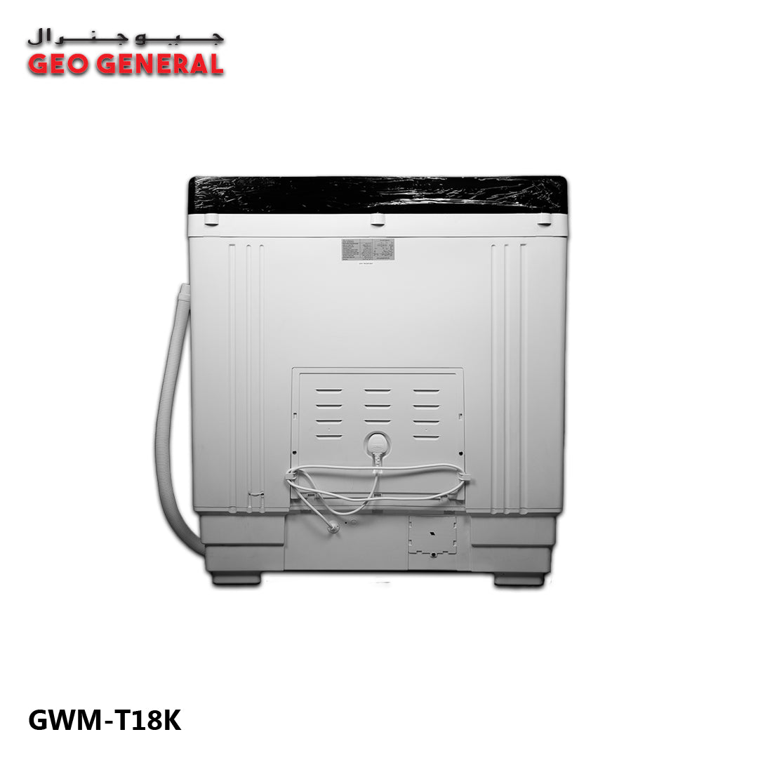 Geo General Washing Machine 18kg | Strong & Super Wash Gwm-t18k-ANW