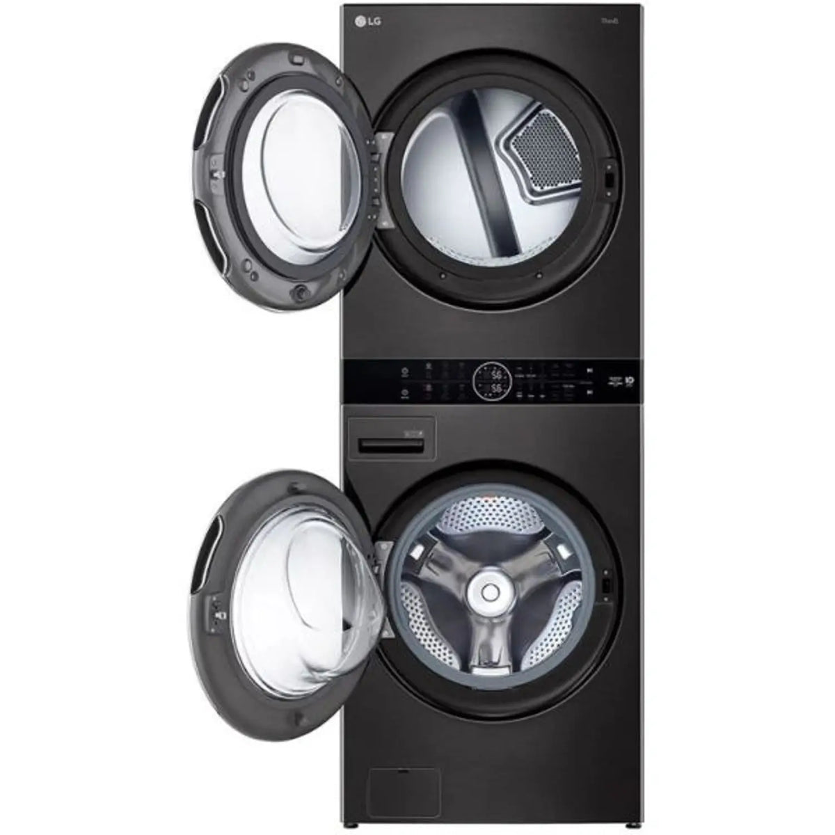 LG 21 Kg Washer 16 Kg Dryer Wash Tower Front Load LED Display Control FWT2116BS