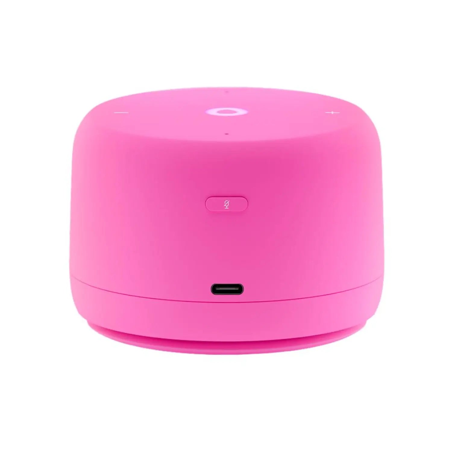 Yango Yasmina Lite AI Smart Speaker with LED Clock, Bluetooth, Wi-Fi & Voice Assistant – Green / Violet