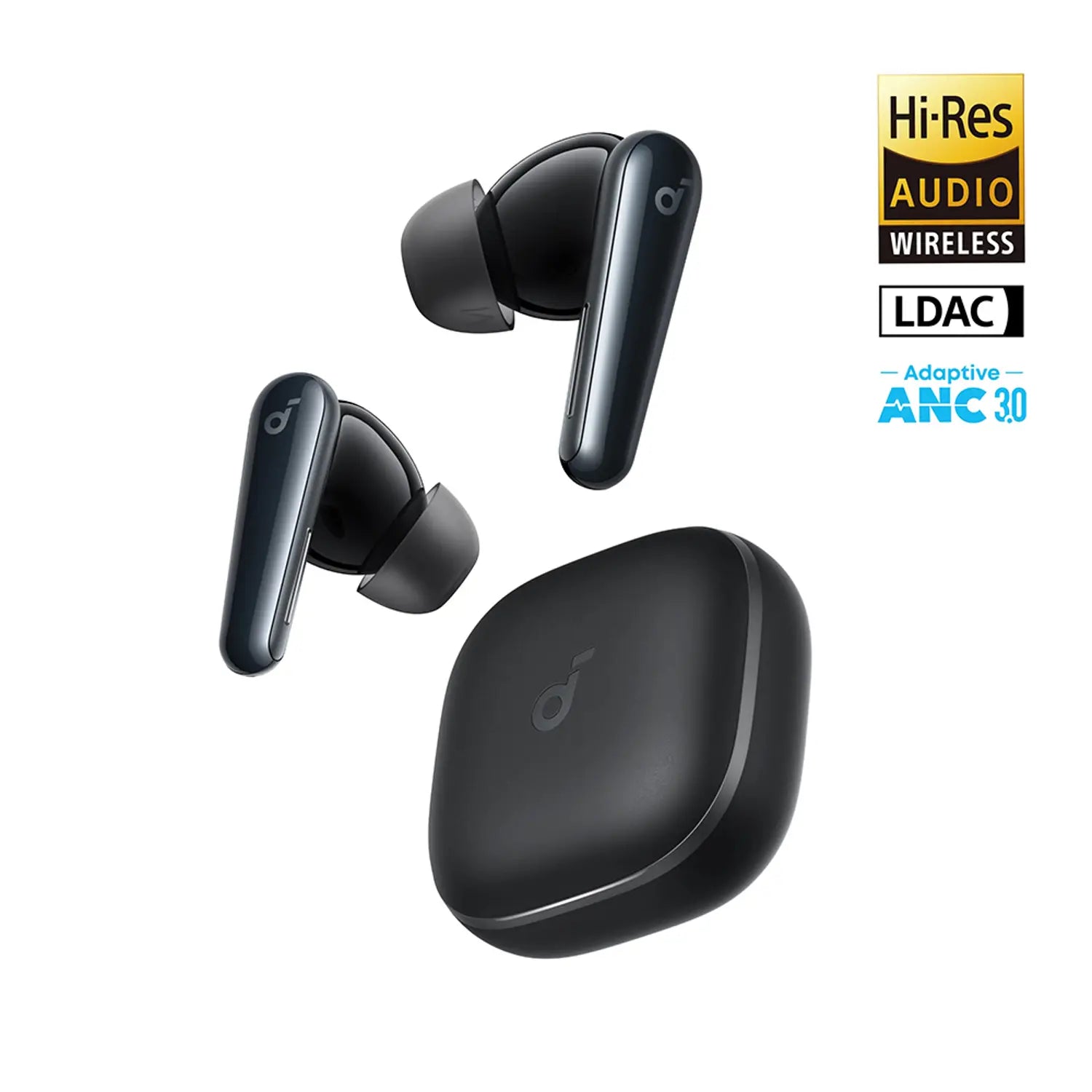 Anker SoundCore Liberty 5 In-Ear Earbuds, Up to 48 Hours, Black - A3957H11