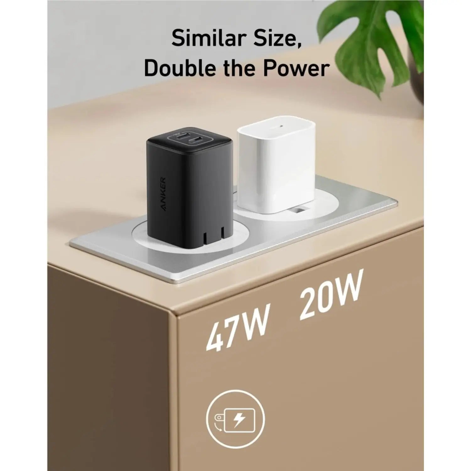 Anker 523 Charger Nano 3 47W Black - A2039K11