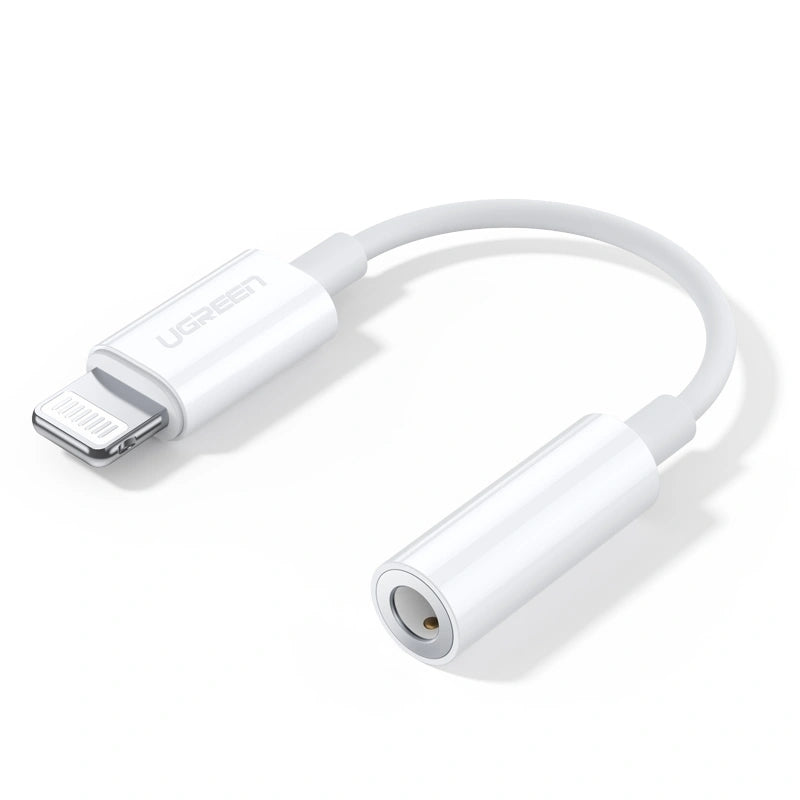 UGREEN Lightning to 3.5mm Headphone Jack Adapter White