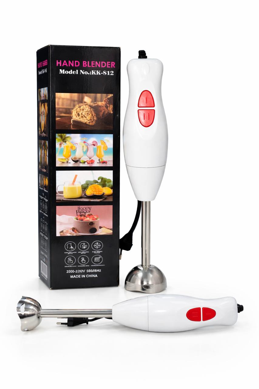 Hand Blender 300W – Multi-Function Stick Blender with 2 Speeds
