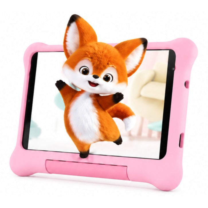 Maniner Kids Tablet M6 4GB RAM + 128GB Storage with Protective Case – Pink