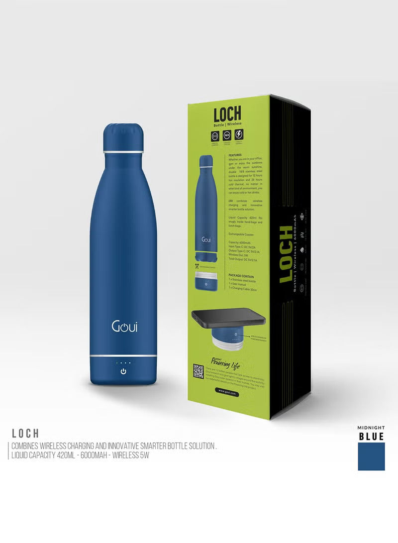 GOUI Loch Bottle Wireless Power Bank 6000mAh – Portable Bottle Design Multiple colors